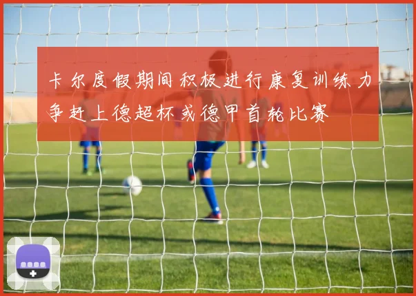 卡尔度假期间积极进行康复训练力争赶上德超杯或德甲首轮比赛